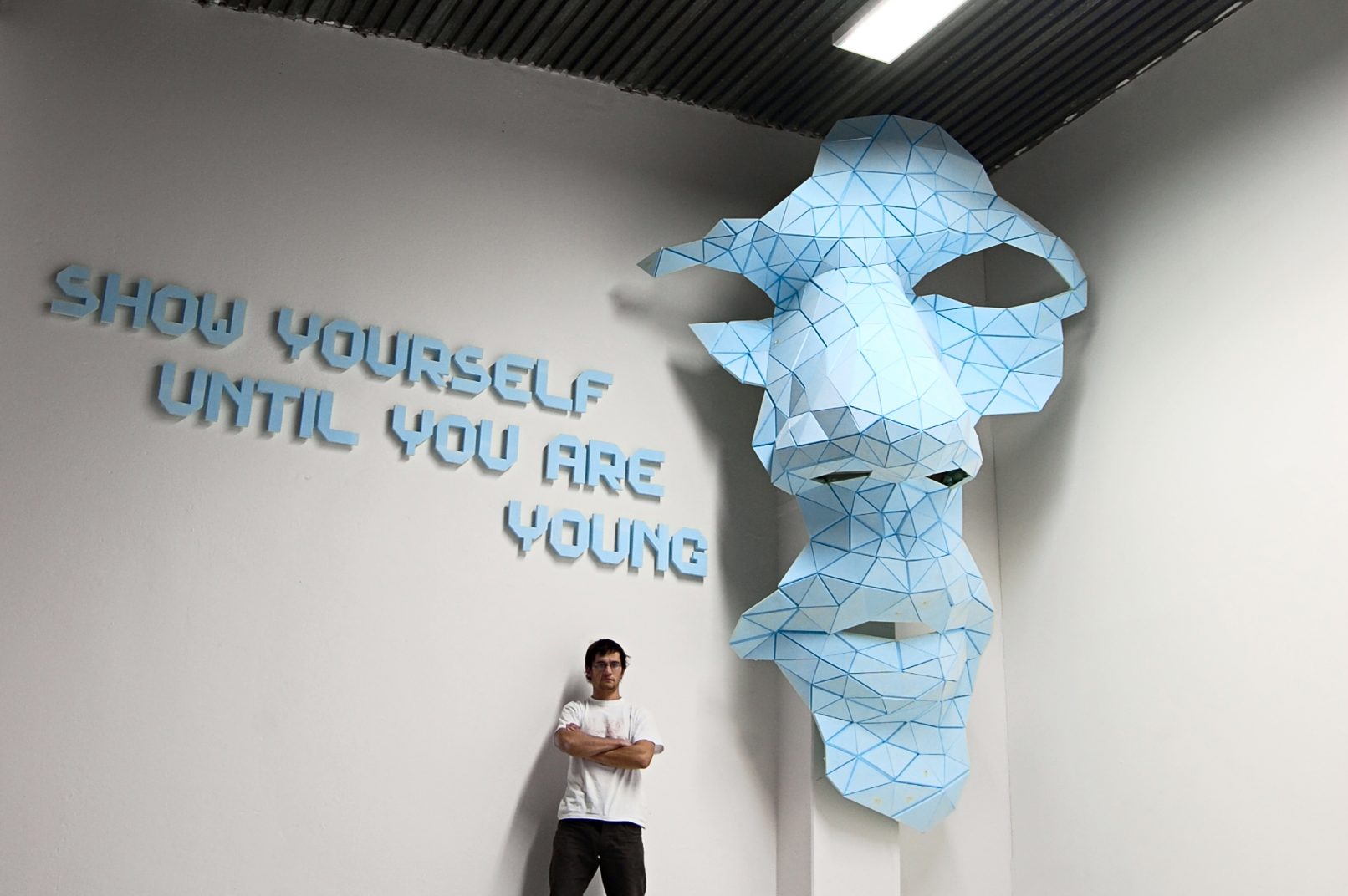 show yourself until you are young